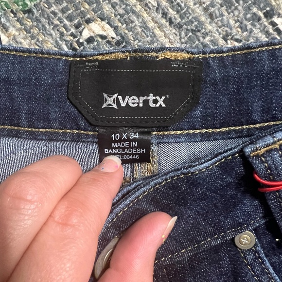 Vertx cool max hayes high rise straight denim jeans NWT - Picture 4 of 9